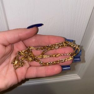 18k Yellow Gold Mancini 24” Chain